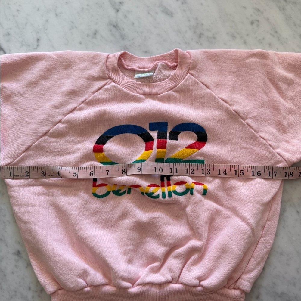Vintage Girl’s Benetton Sweatshirt - Picture 6 of 9